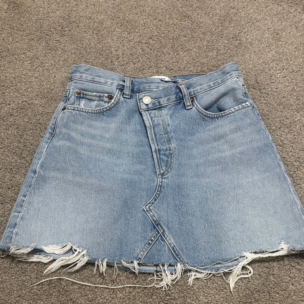 Agolde denim skirt